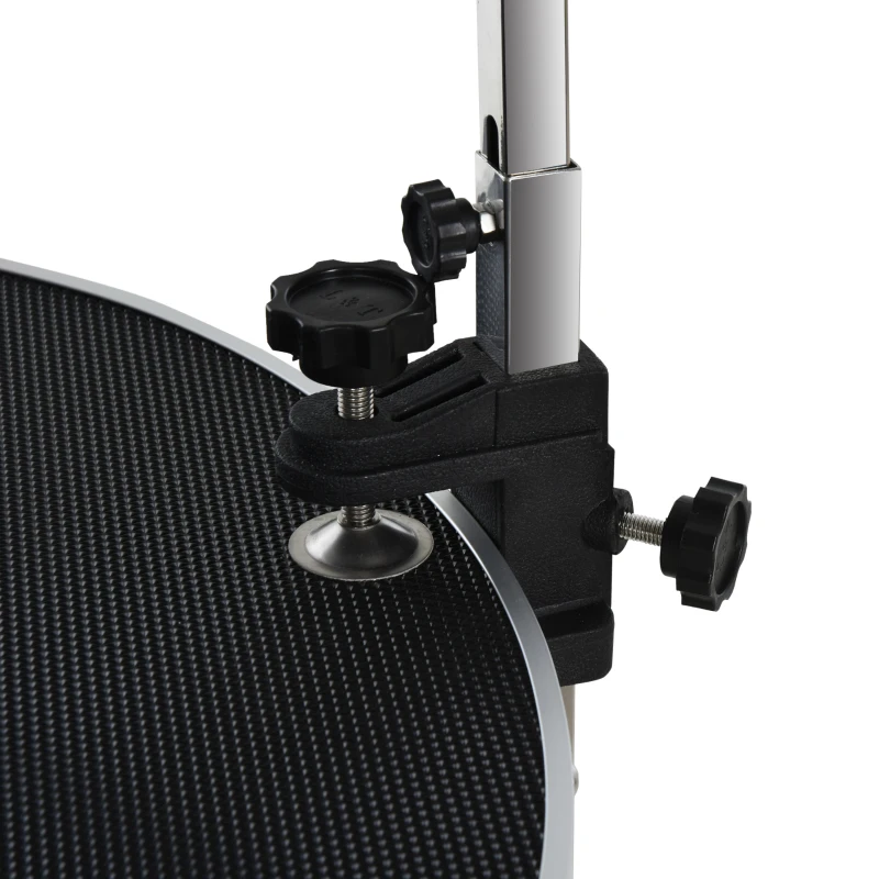 PawHut® Trimmtisch Tierpflegetisch runder Schertisch höhenverstellbar klappbar Schwarz