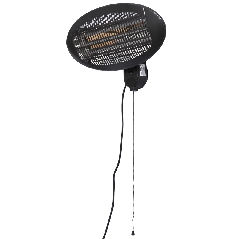 Outsunny® Heizstrahler Terrassenheizer Quartz elektrisch 650W/1300W/2000W