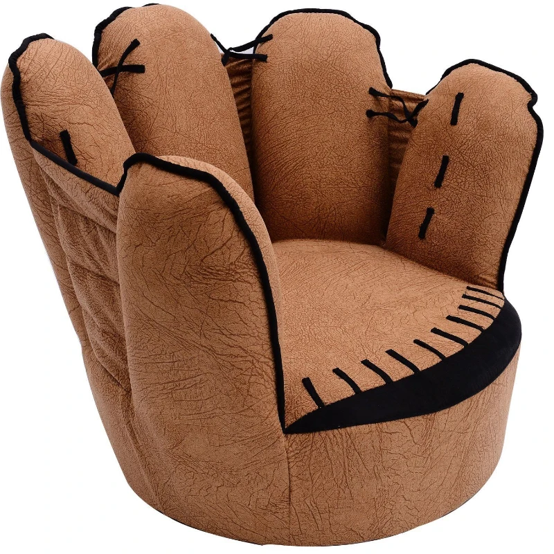 HOMCOM® Kindersofa Baseball Sofa Sessel fünf Fingersofa