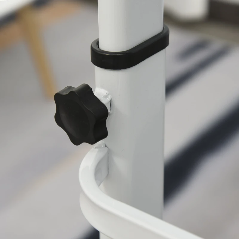 HOMCOM® Laufband LCD-Display mechanische Laufmaschine Klappbar 3 Neigungswinkel Stahl