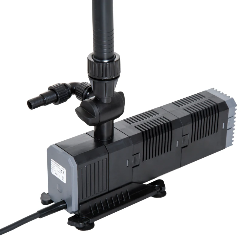 Outsunny® Tauchpumpe Teichpumpe Wasserpumpe Springbrunnen 25W Aquarium Schwarz