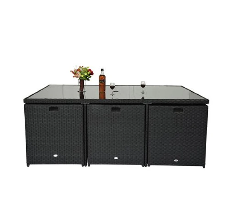 Outsunny® Polyrattan Gartenmöbel 27 tlg. Gartenset Sitzgruppe Garnitur