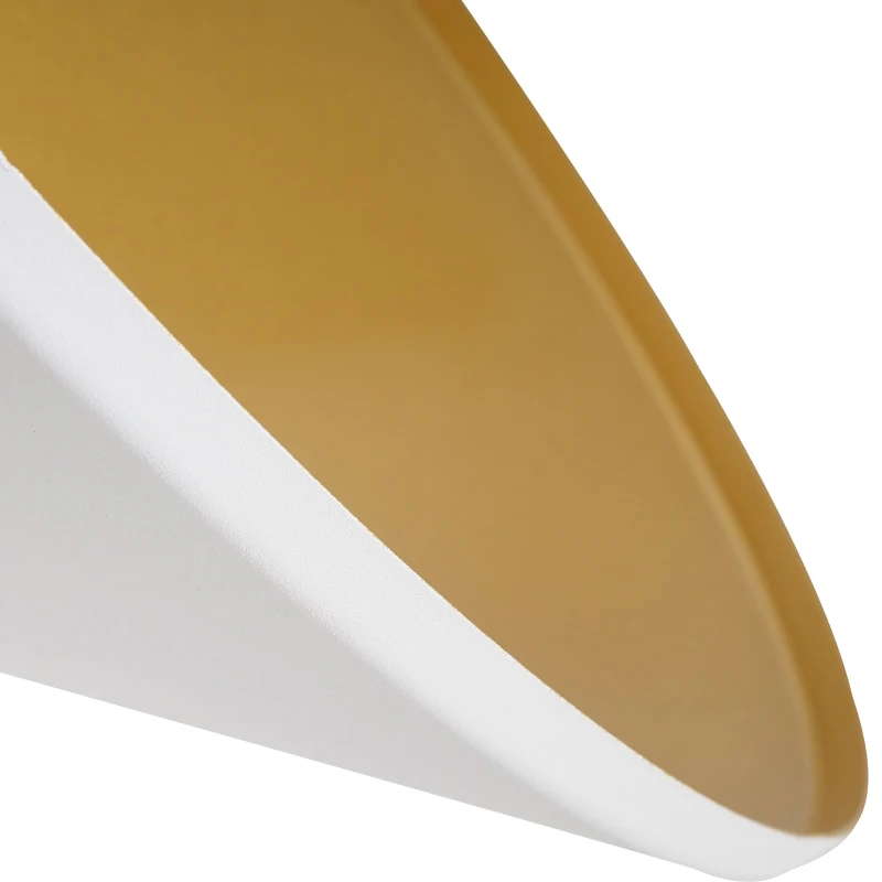 HOMCOM® Vintage Hängelampe | Deckenlampe | 40 W | Metall | ∅37 x 14,5 cm | Weiß