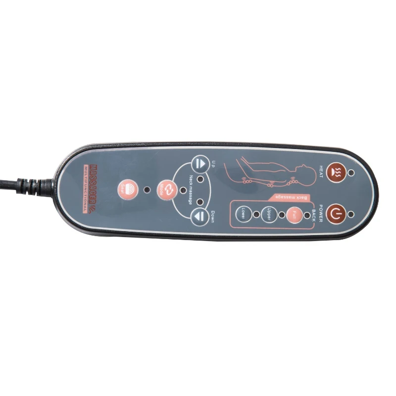 HOMCOM Massagesitzauflage mit Nackenmassage und Wärmefunktion