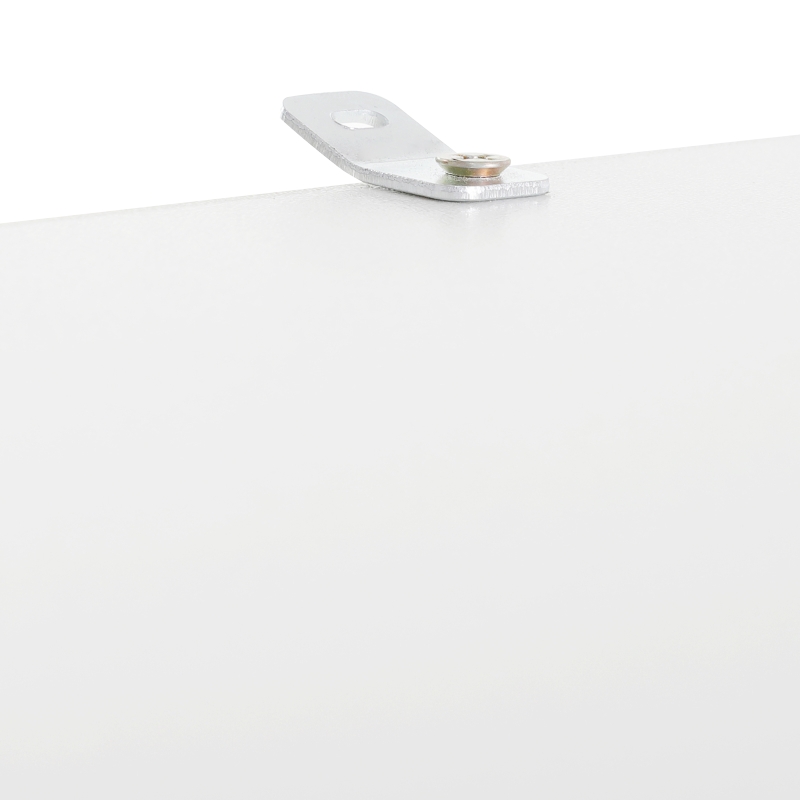 HOMCOM® Bücherregal Standregal Aktenregal 2-teilige Regale Büroregal MDF Weiß 120 x 35 x 50 cm