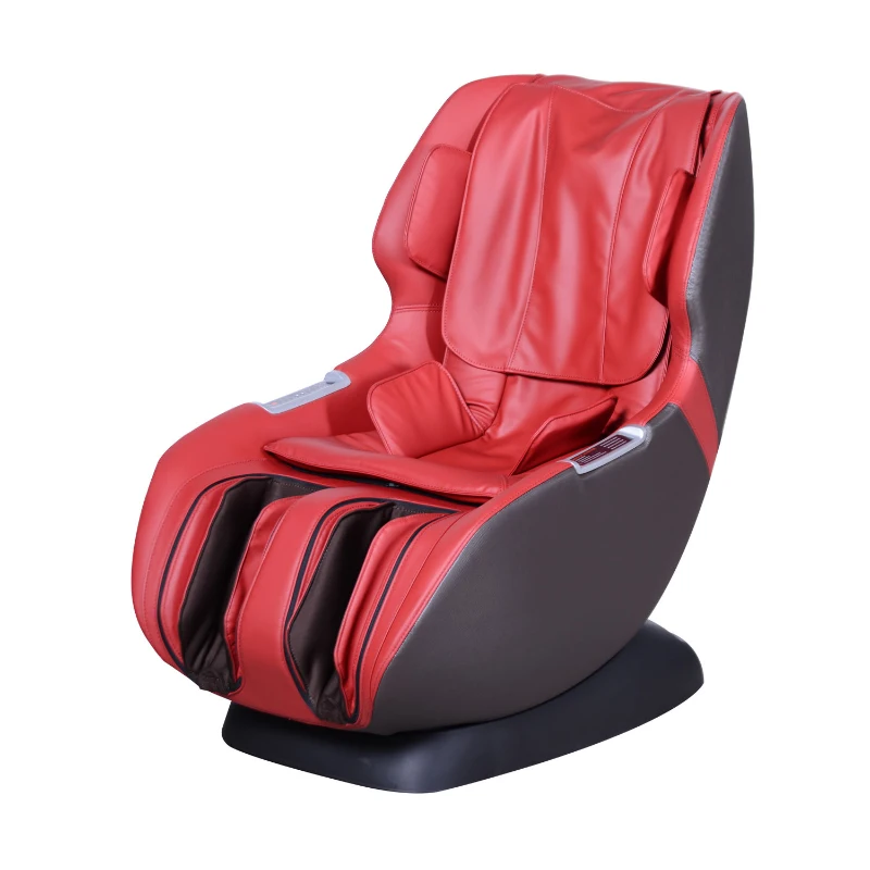 HOMCOM Massagesessel Relaxsessel Luxus Fernsehsessel Kunstleder Rot