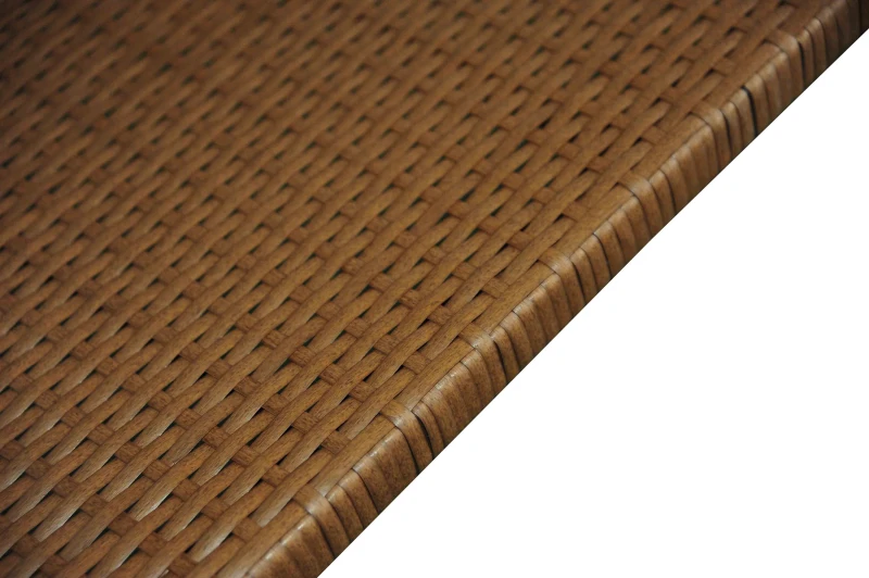 Outsunny Rattan Hollywoodschaukel - Metallgestell mit Kissen, braun, belastbar bis 360kg