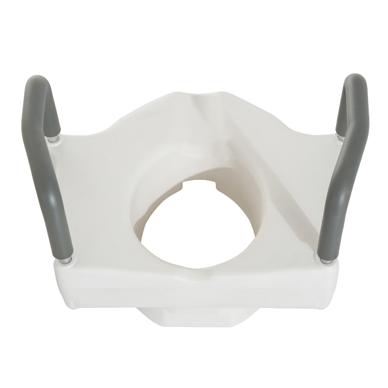 HOMCOM Toilettensitzerhöhung Sitzerhöhung mit Armlehnen