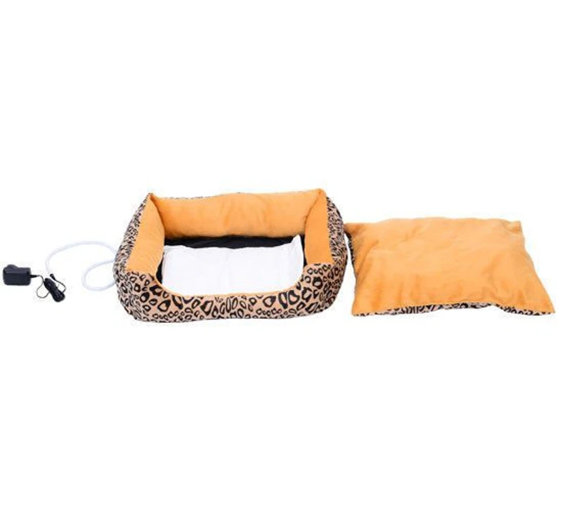 Hundebett Hundekorb Katzenbett Tierbett Kissen Bett für Tier mit/ohne Heizmatte ohne Heizmatte