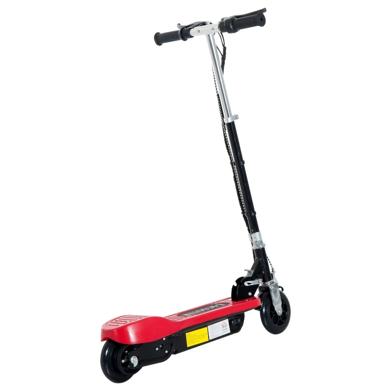HOMCOM® E-Scooter Kinderroller Cityroller 120W klappbar Rot