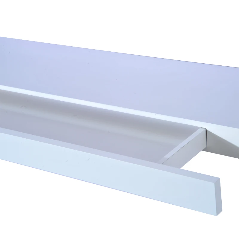 HOMCOM® Wandregal 80x25x5cm mit Schublade Hängeregal Regal