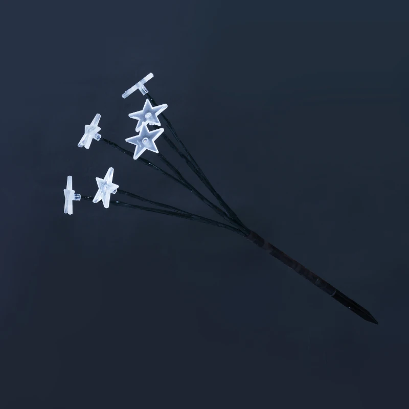 HOMCOM 5 x LED Lichterzweige Lichterbaum Zweigbeleuchtung 70 cm