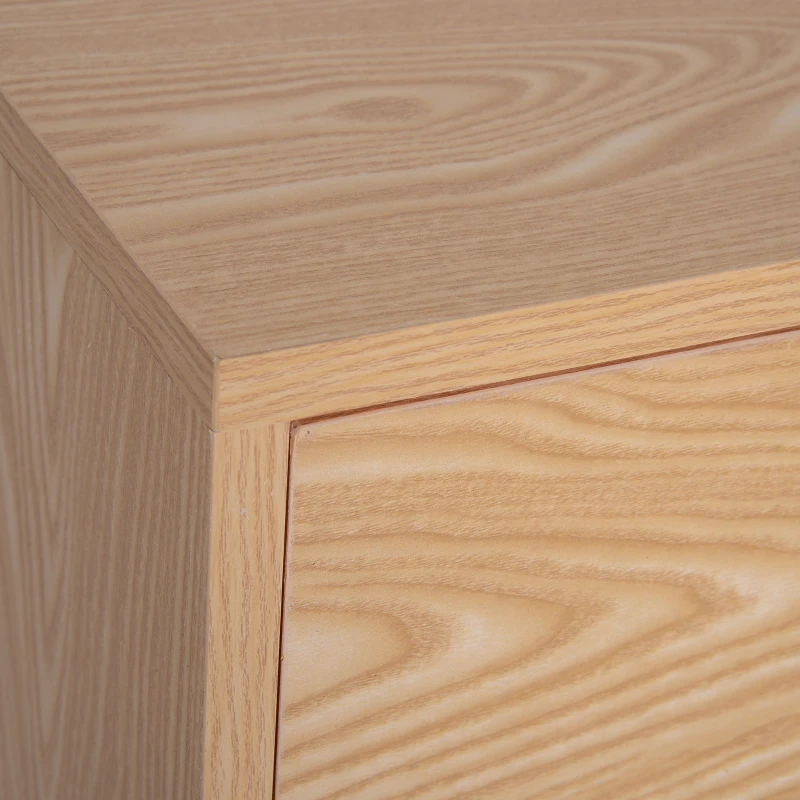 HOMCOM® Nachttisch  Nachtkommode Konsole Beistelltisch mit Schublade Holz 48 x 40 x 61,5 cm