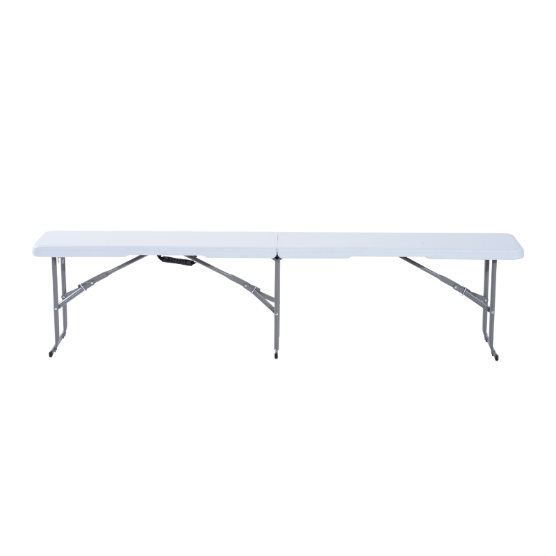 Outsunny® Klappbank Kofferbank Campingbank Bierbank Stahl