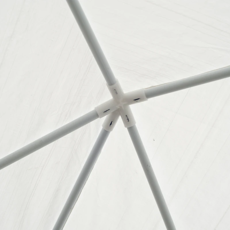 Outsunny® Festzelt 3x6m Pavillon mit Fenster