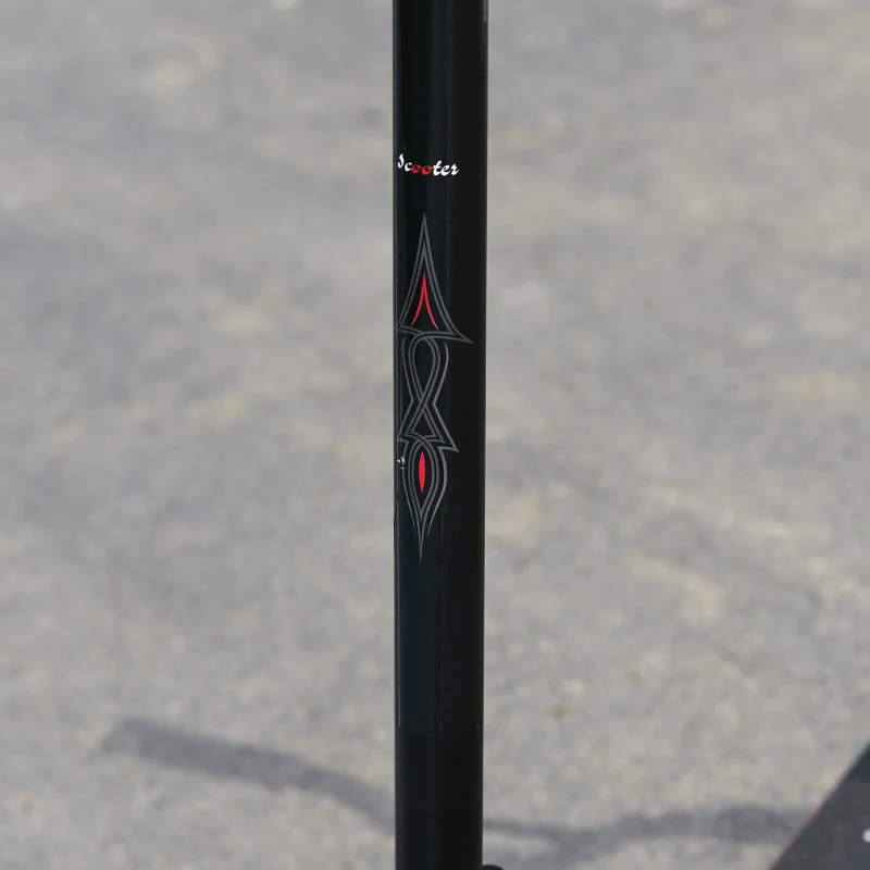 Homcom Trottinette Freestyle Tricks and Jumps en Aluminium 68x46x84 cm Rouge