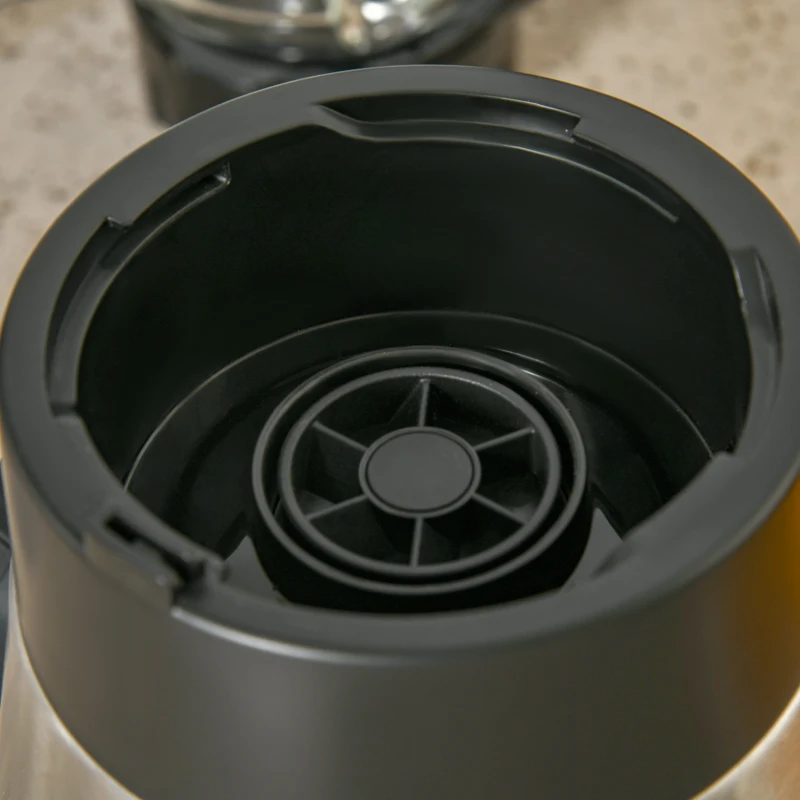 HOMCOM Frullatore Elettrico 1000W Multifunzione 4 in 1, Smoothie Maker e Tritatutto da 1.5L