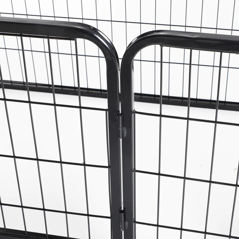 PawHut gard modular pentru animale, 125x80x70 cm