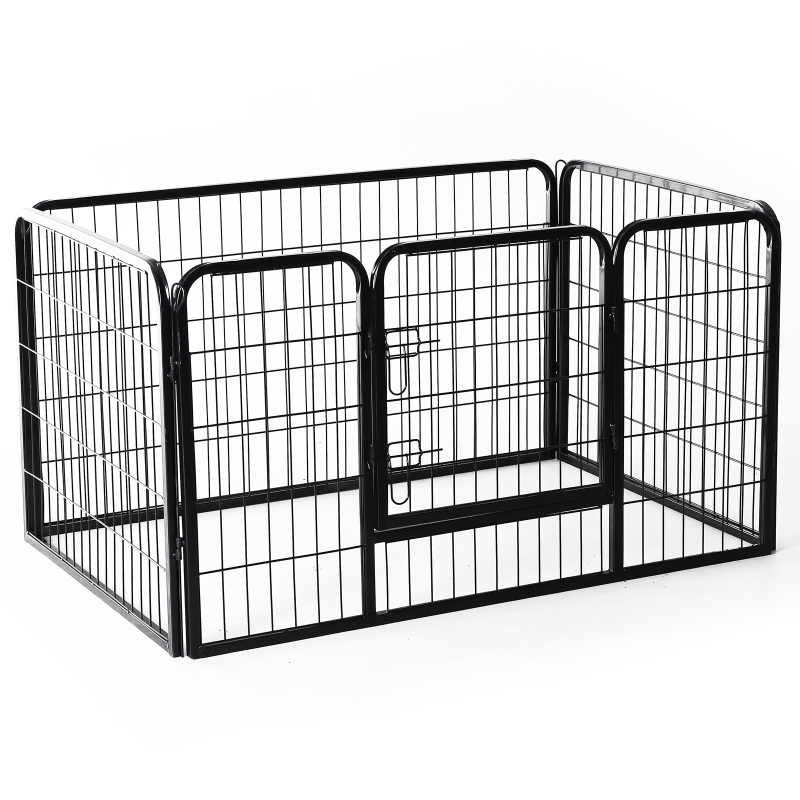 PawHut, gard modular pentru animale, 125x80x70 cm
