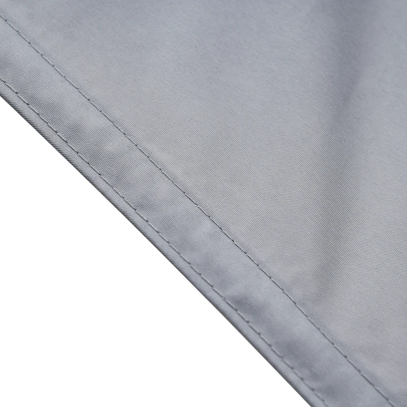 Outsunny Vela de Sombra Triangular 3x3x3 m Toldo Vela de Poliéster com Proteção UV Aneis em Forma de D e Cordas para Jardim Pátio Piscina Cinza