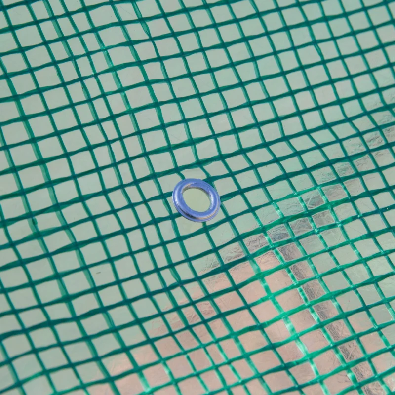 Outsunny Serre de Jardin Serre à tomates dim. 1L x 0,5l x 1,5H m Porte zippée déroulante Acier PE Haute densité 140 g/m² Anti-UV Vert