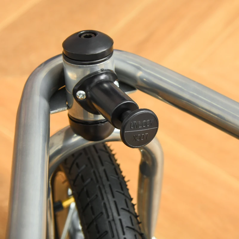 HOMCOM Reboque de Bicicleta para Crianças 2 em 1 com 2 Lugares Convertível em Carrinho de Passeio com Roda Dianteira Giratória 360° Verde