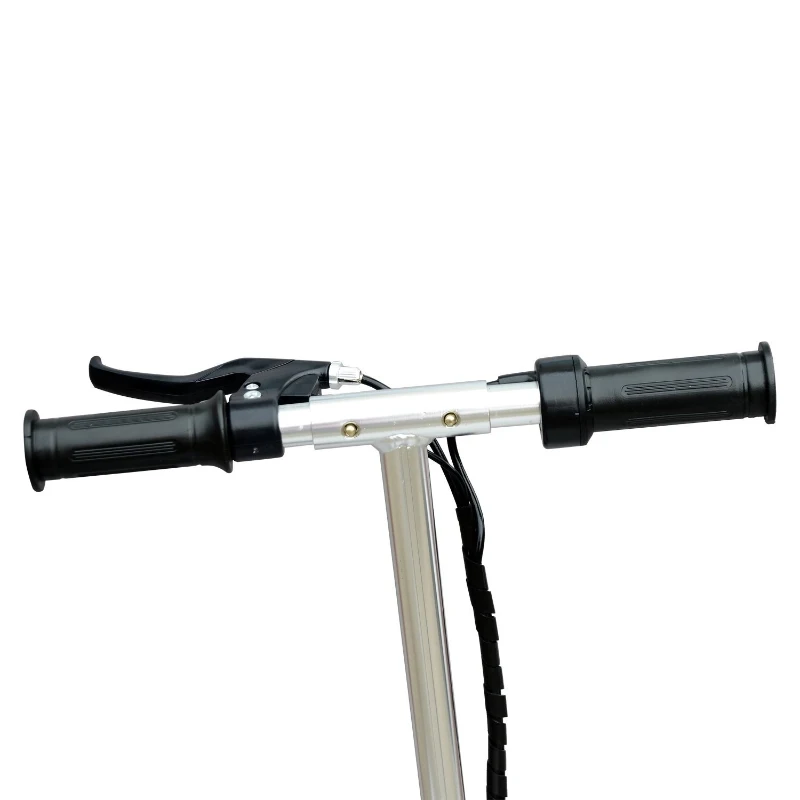 HOMCOM Patinete Eléctrico Plegable para Niños y Adolescentes de +7 Años con Manillar Ajustable en Altura 78x37x89-95 cm Negro