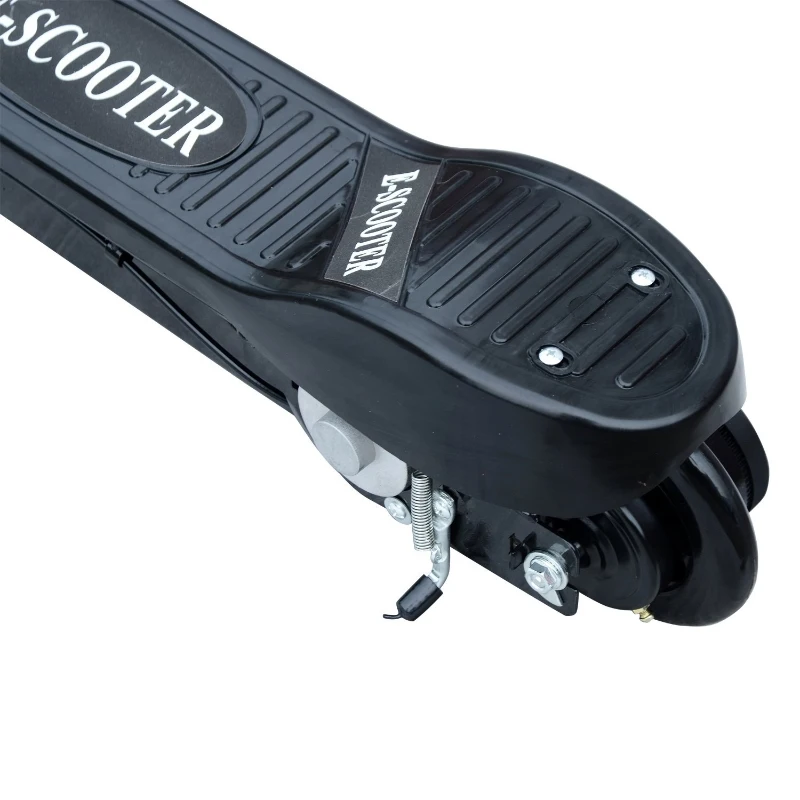HOMCOM Patinete Eléctrico Plegable para Niños y Adolescentes de +7 Años con Manillar Ajustable en Altura 78x37x89-95 cm Negro