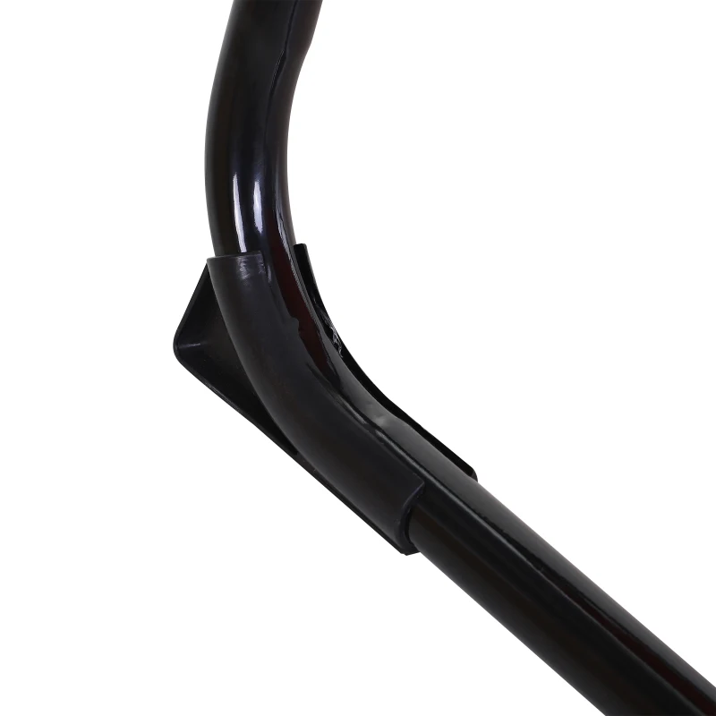 Outsunny 3-Position Reclining Beach Chair Chaise Lounge Folding Chair with Comfort Ergonomic Design,Wine Red