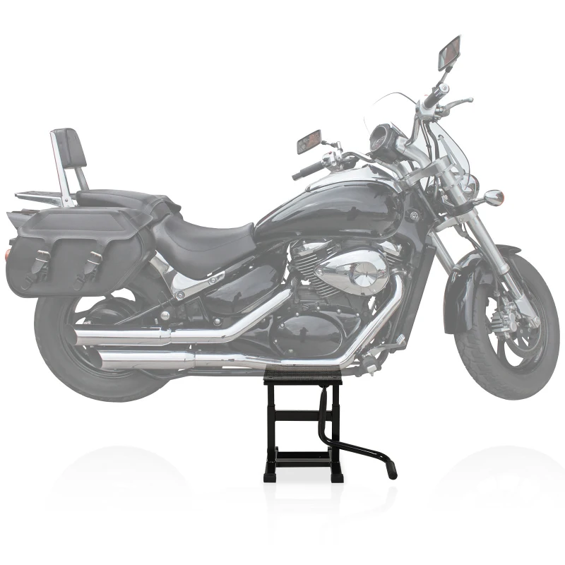 DURHAND Steel Motorbike Jack Lift, 27.5 / 39.5 Hcm - Black