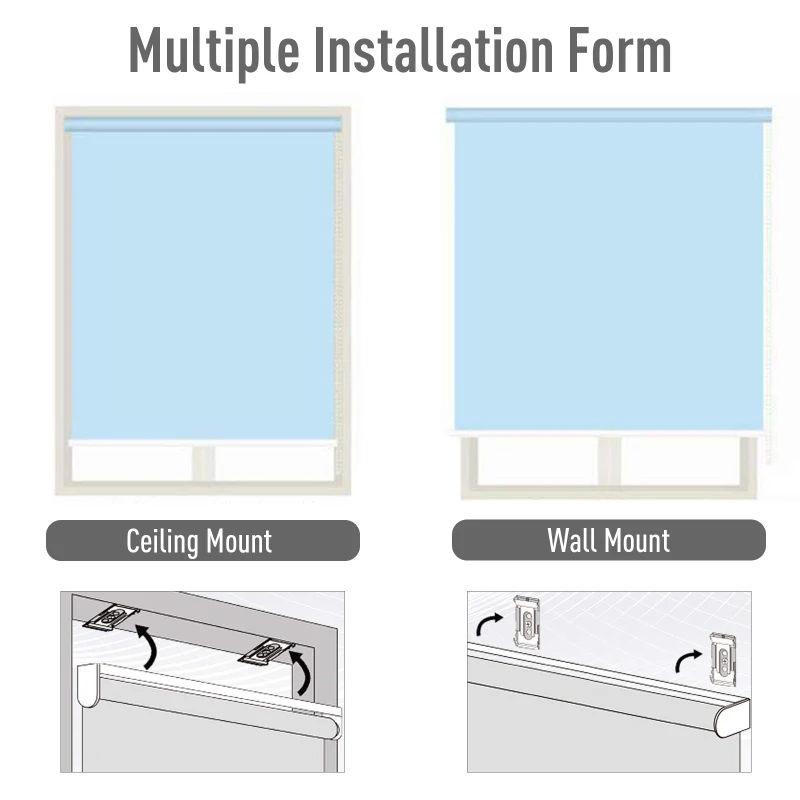 Outsunny Window Roller Blind Home Roll Up Blackout Sun Shade Quality Cover Cream White