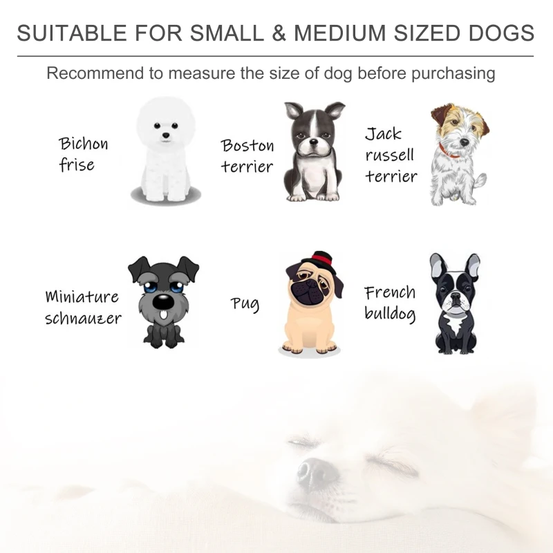 PawHut Raised Dog Bed for Medium-Sized Pet Metal Frame PP Cotton Sponge Cushion Grey 63.5 cm x 49 cm x 38.5 cm