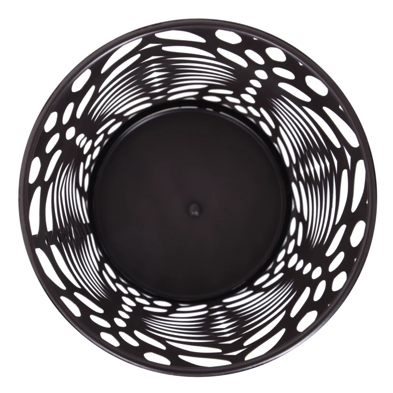 HOMCOM Portaombrelli Design Moderno con 2 Ganci e Salvagoccia, Metallo, Marrone, Φ19,5x50 cm