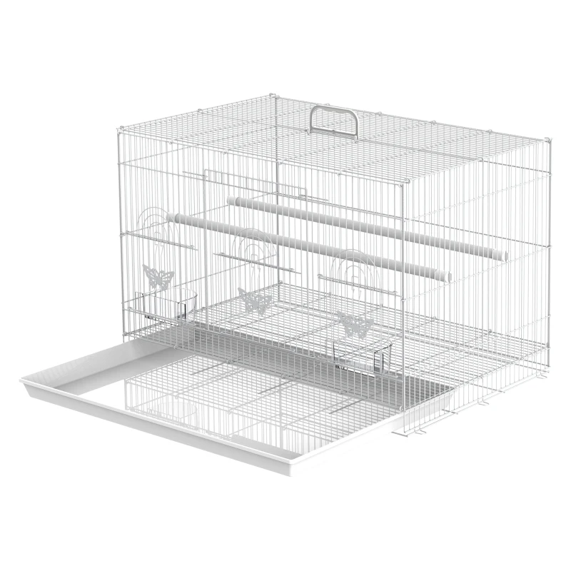PawHut vogelkooi vogelhuis  60 cm x 41 cm x 41 cm