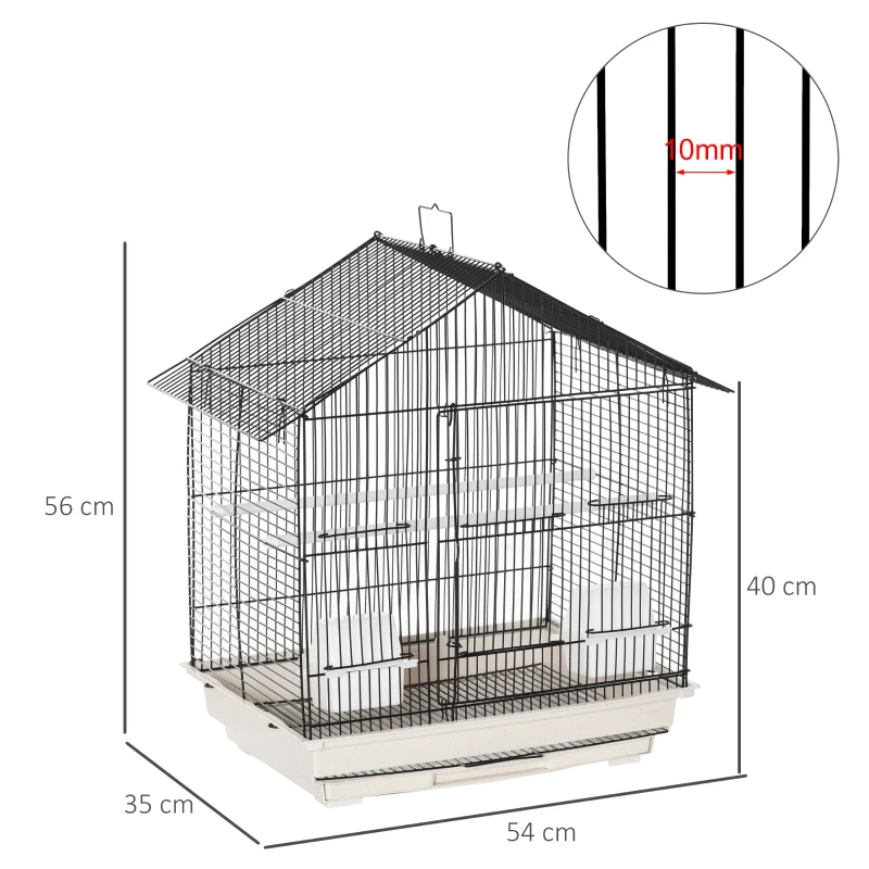 PawHut vogelkooi vogelhuis volière