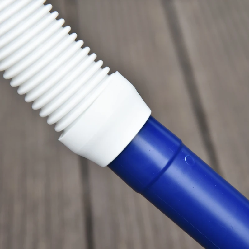 Outsunny Nettoyeur aspirateur Piscine - Robot de Piscine hydraulique Automatique - branchement Pompe 370-1100 W Max. - ABS TPU Bleu