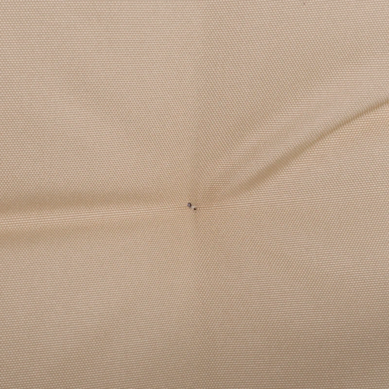 Outsunny Ensemble de Jardin 3 pièces 2 fauteuils à Bascule Table Basse Acier époxy Noir Coussins Polyester Beige