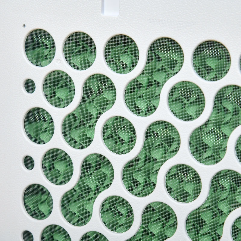 HOMCOM Portable Air Cooler, Evaporative Anion Ice Cooling Fan Water Conditioner Humidifier Unit with 10L Water Tank, 3 Modes, 3 Speed, Remote, Timer, Oscillating for Home Quiet Bedroom, White