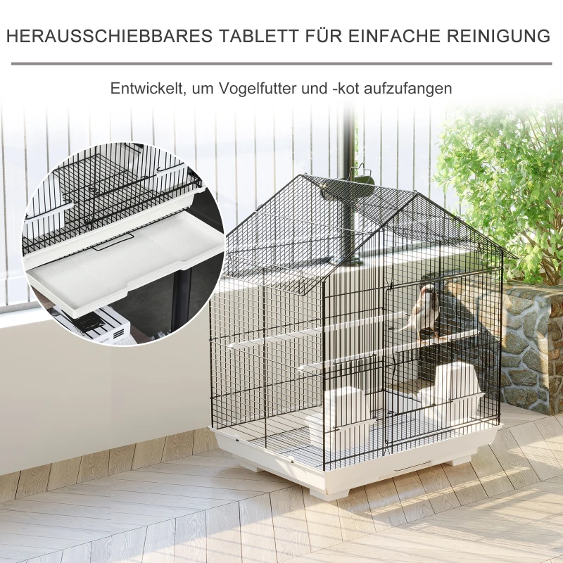 PawHut vogelkooi vogelhuis volière