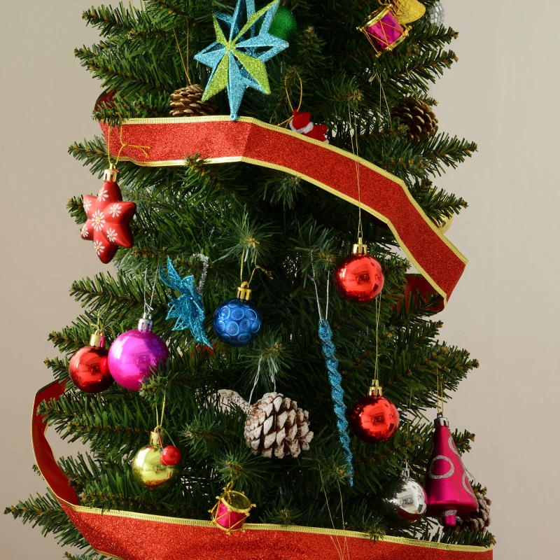 HOMCOM Arbre de Noël artificiel 150 cm Vert