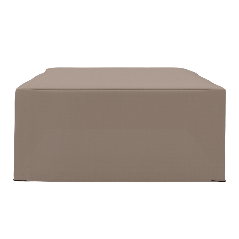 Outsunny 600D Oxford Patio Garden Furniture Dining Table Chair Set Cover Water Protector Waterproof Anti-UV – Beige