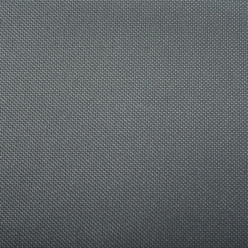 Outsunny 200x73cm Outdoor Garden Rattan Furniture Protective Cover Water UV Resistant Grey