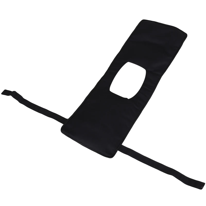 HOMCOM Gilet Zavorrato da 20 kg regolabile, in Tessuto Oxford e Acciaio, 36x52 cm, Nero