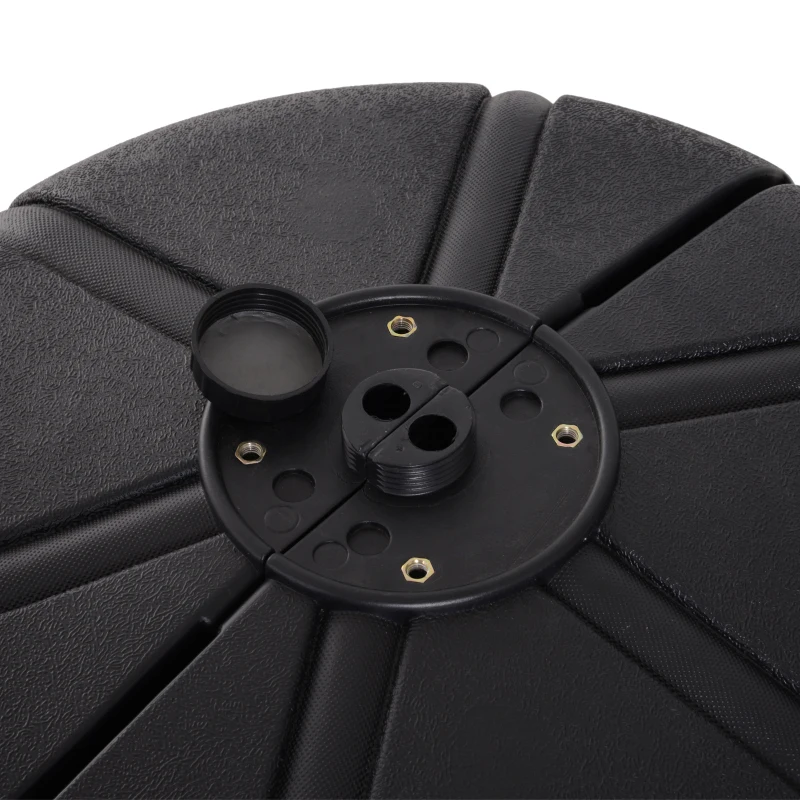 HOMCOM Sacco da Boxe da Terra con Bersagli, 70x70x176cm, Nero