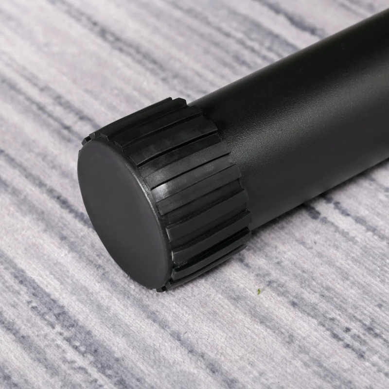 HOMCOM Panca Multifunzione Pieghevole, Altezza e Inclinazione Regolabile, 130x37x45-108cm, Nero