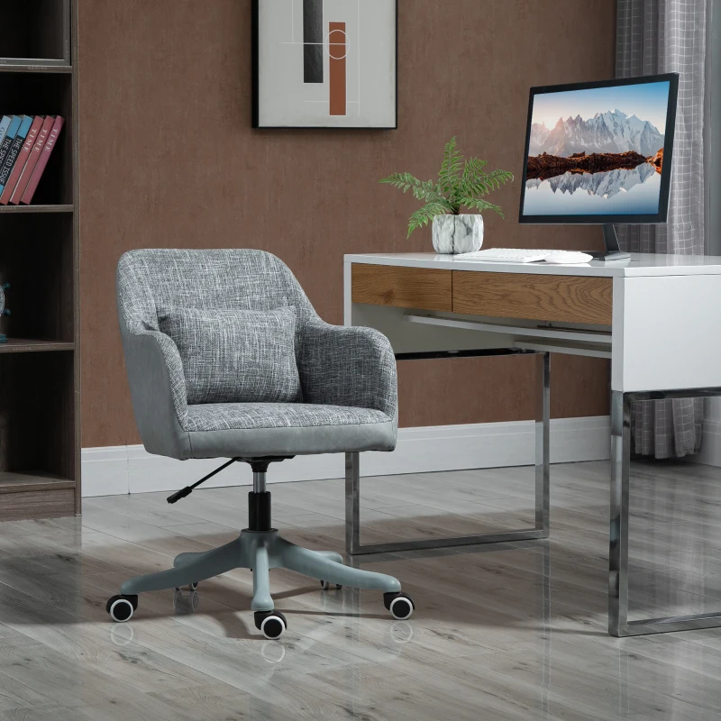 Vinsetto Massagestuhl Bürosessel mit USB-Schnittstelle Grau
