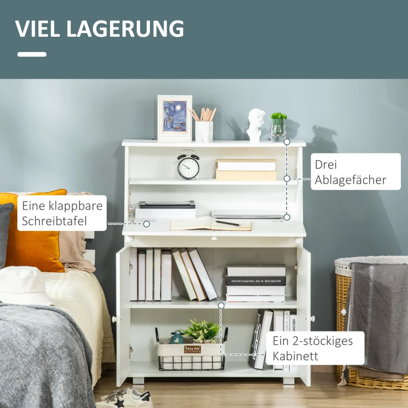 HOMCOM bureau 82 cm x 38.5 cm x 107 cm