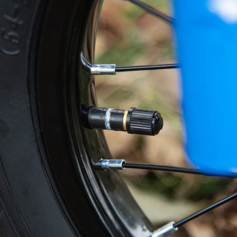 HOMCOM loopfiets in motordesign voor kinderen 3-6 jaar, licht metalen frame, blauw, 91 x 43 x 61 cm