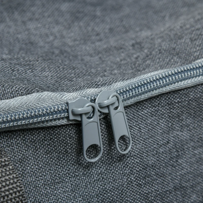 HOMCOM Rollator mit Stuhl Faltbarer Gehwagen Gehhilfe für Senioren mit 4 Rädern Stauraum Bremse höhenverstellbar Leichtgewicht Aluminium Silber+Grau 73 x 64 x 106-136 cm