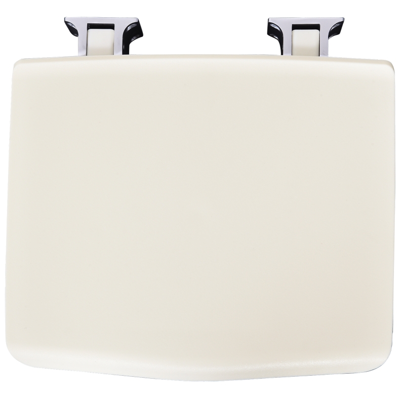 HOMCOM wandkruk douchestoel muurkruk douchekruk klapzitting douche bad wit 35 x 33,8 cm